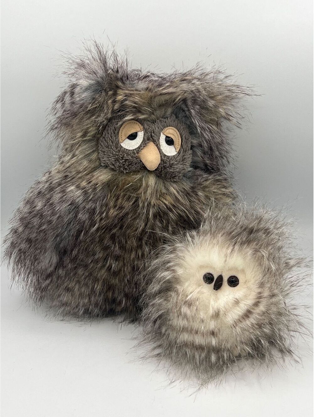 LOT Jellycat London Orlando Owl And Bertie Owlet Plushies